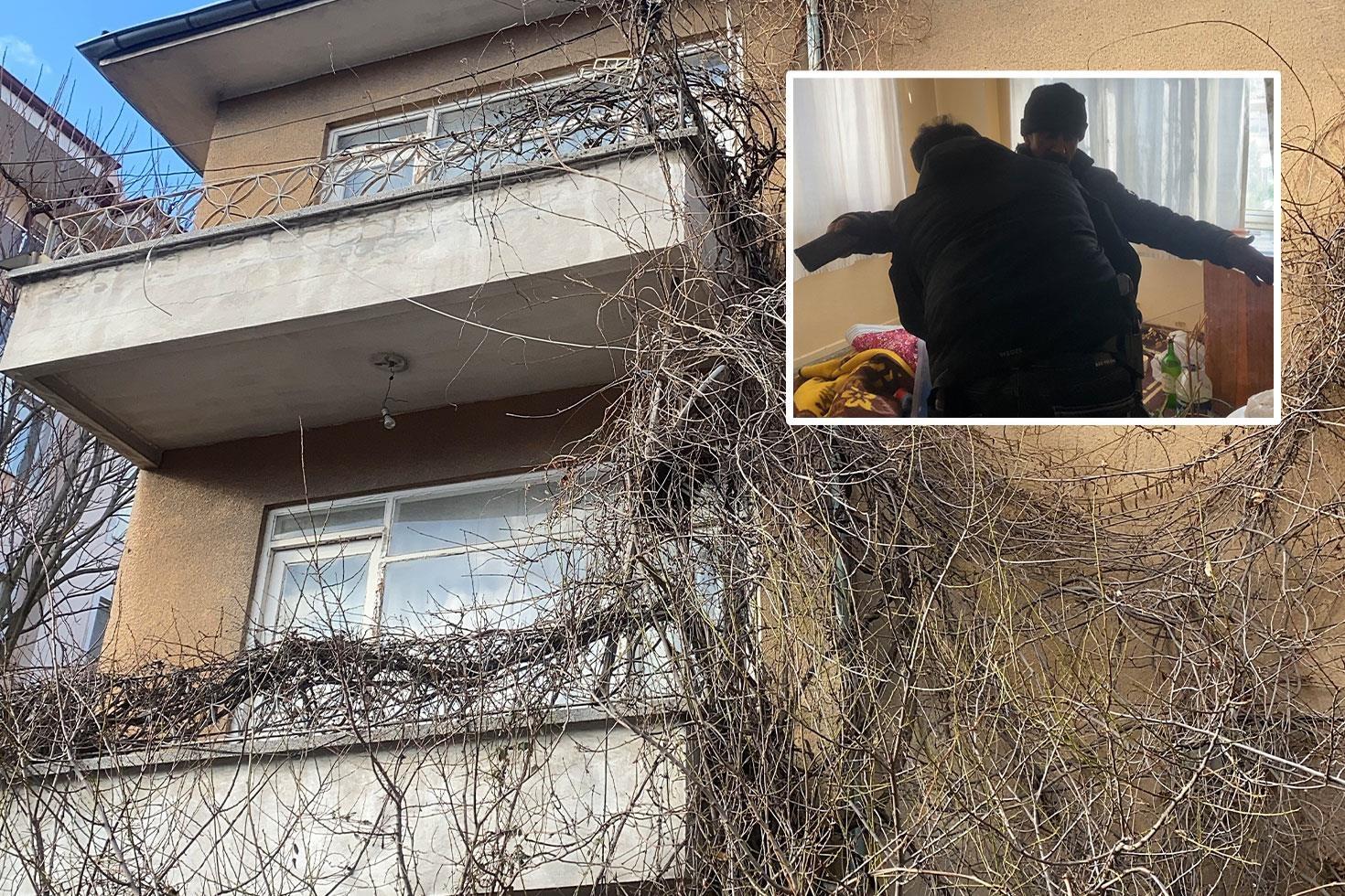Cezaevinden çıktı, balkondan tırmanıp girdiği evde 2 gün yaşadı