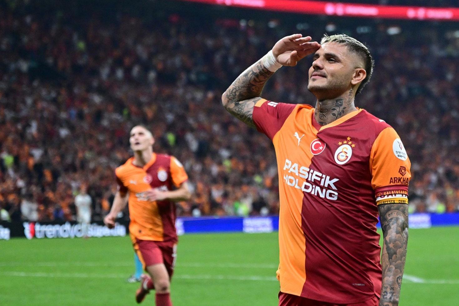 Mauro Icardi, Galatasaray tarihine geçti