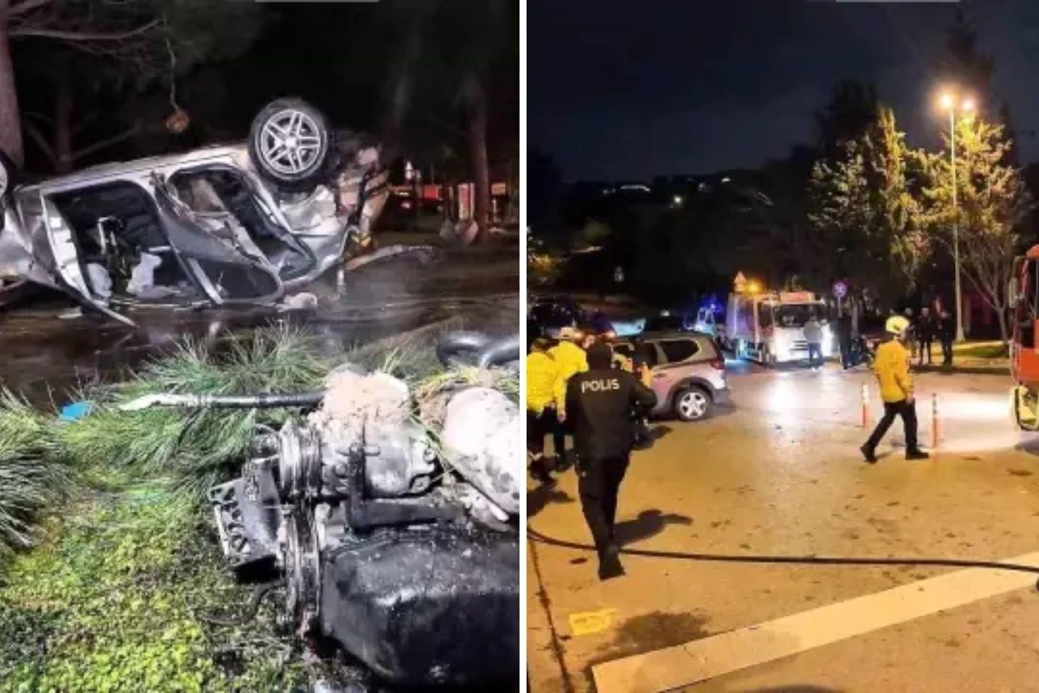 Kırmızı ışık ihlali kazaya neden oldu Çok sayıda yaralı var