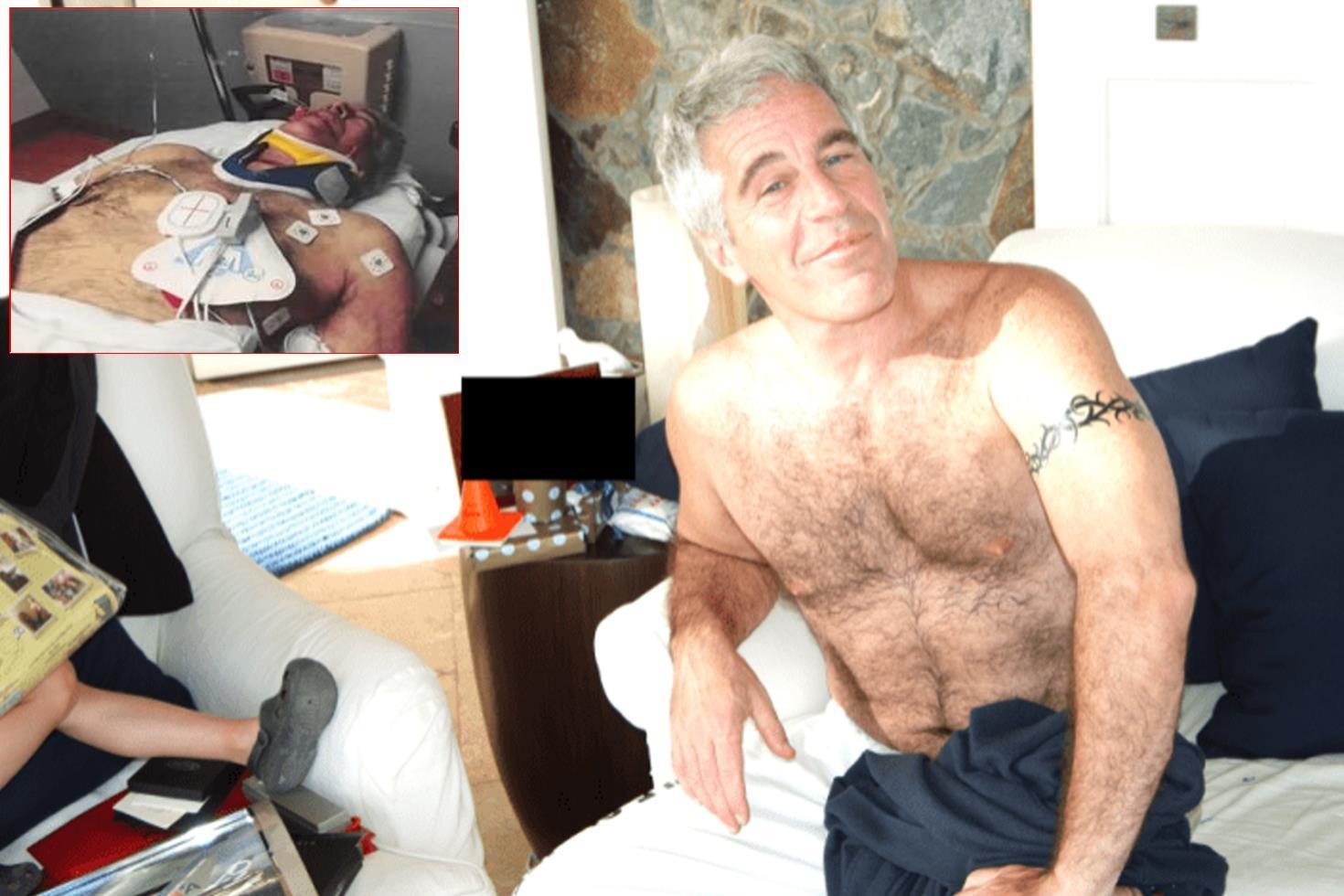 Bu kişi Epstein değil mi Hastane fotoğrafında çarpıcı detay