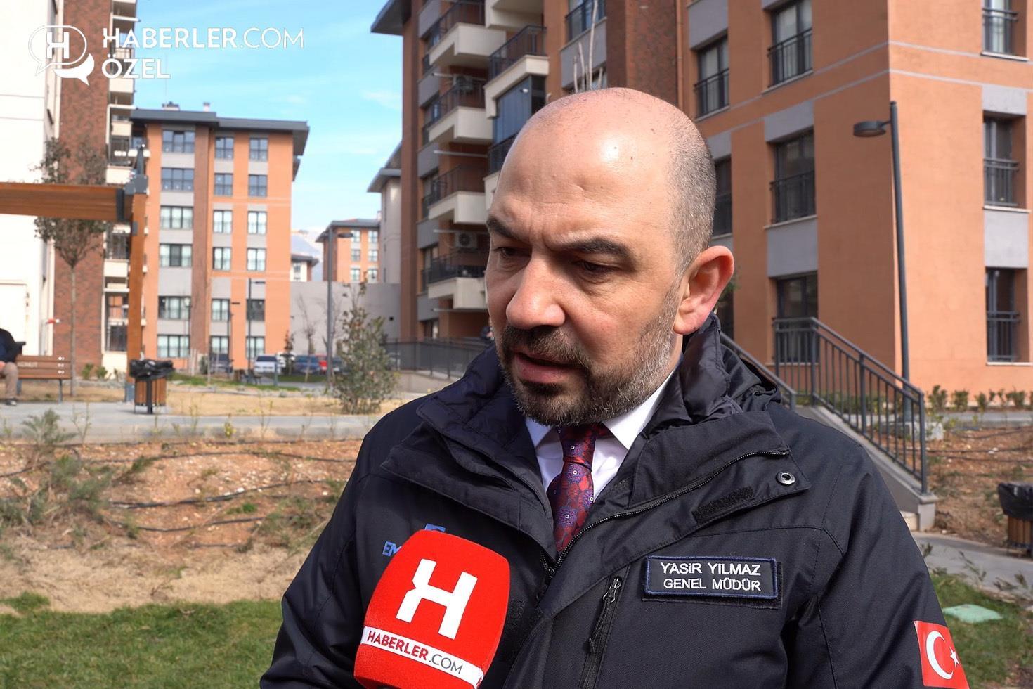 Emlak Konut Genel Müdürü Yasir Yılmaz: Afetin ardından hızlı bir şekilde sahaya konumlandık