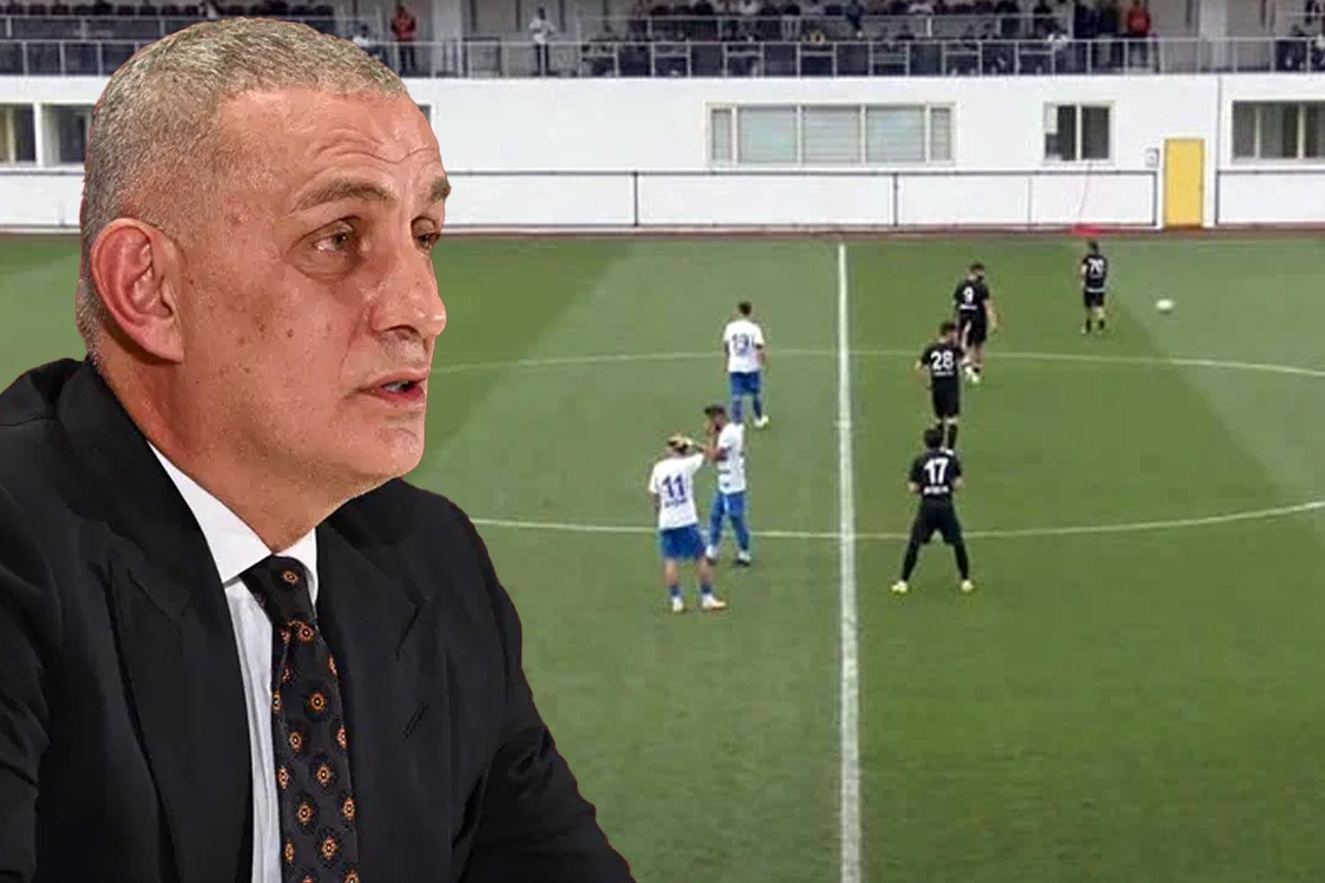 Tek şut çekilmeyen maçta başkanların pazarlığı ortaya çıktı