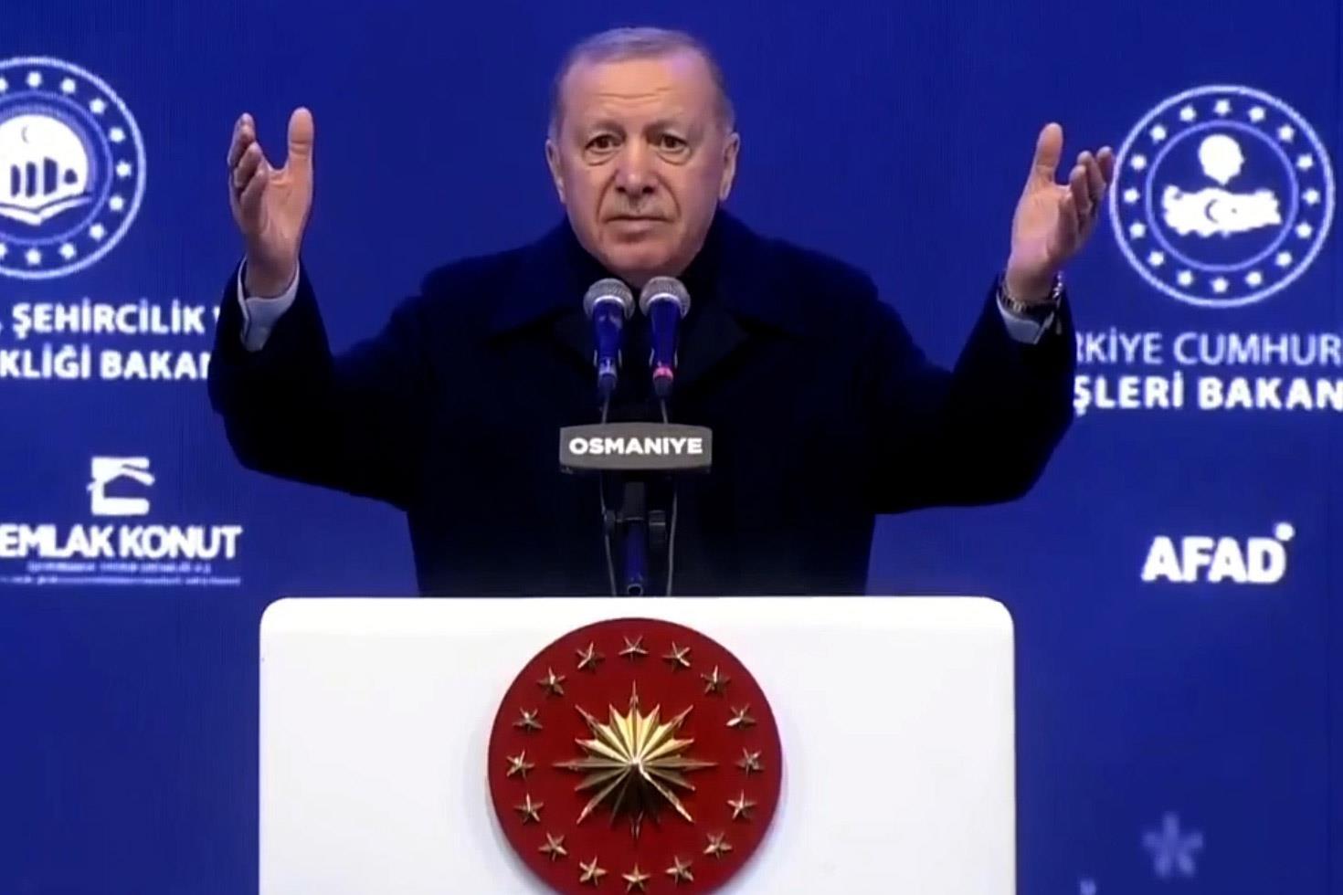 Cumhurbaşkanı Erdoğan: Bunların bitmez dediği evler burada