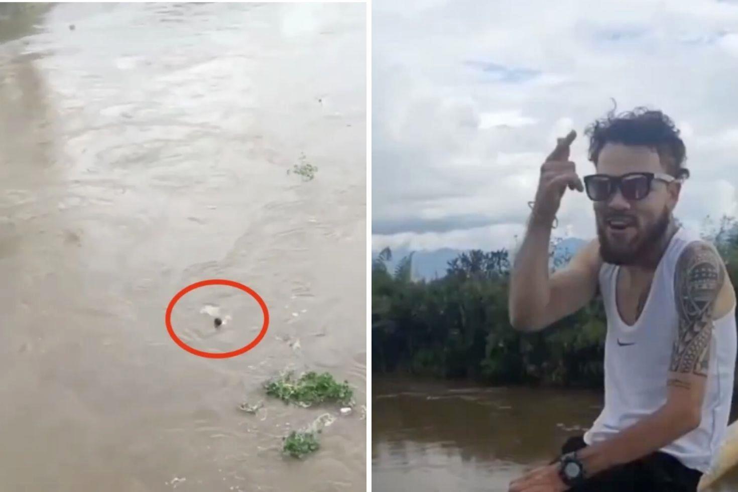 Viral olmak için köprüden atlayan fenomen feci şekilde can verdi