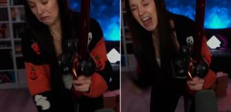 Canlı yayında dehşet! Tutmaya çalıştığı kılıç tendonlarını kesti