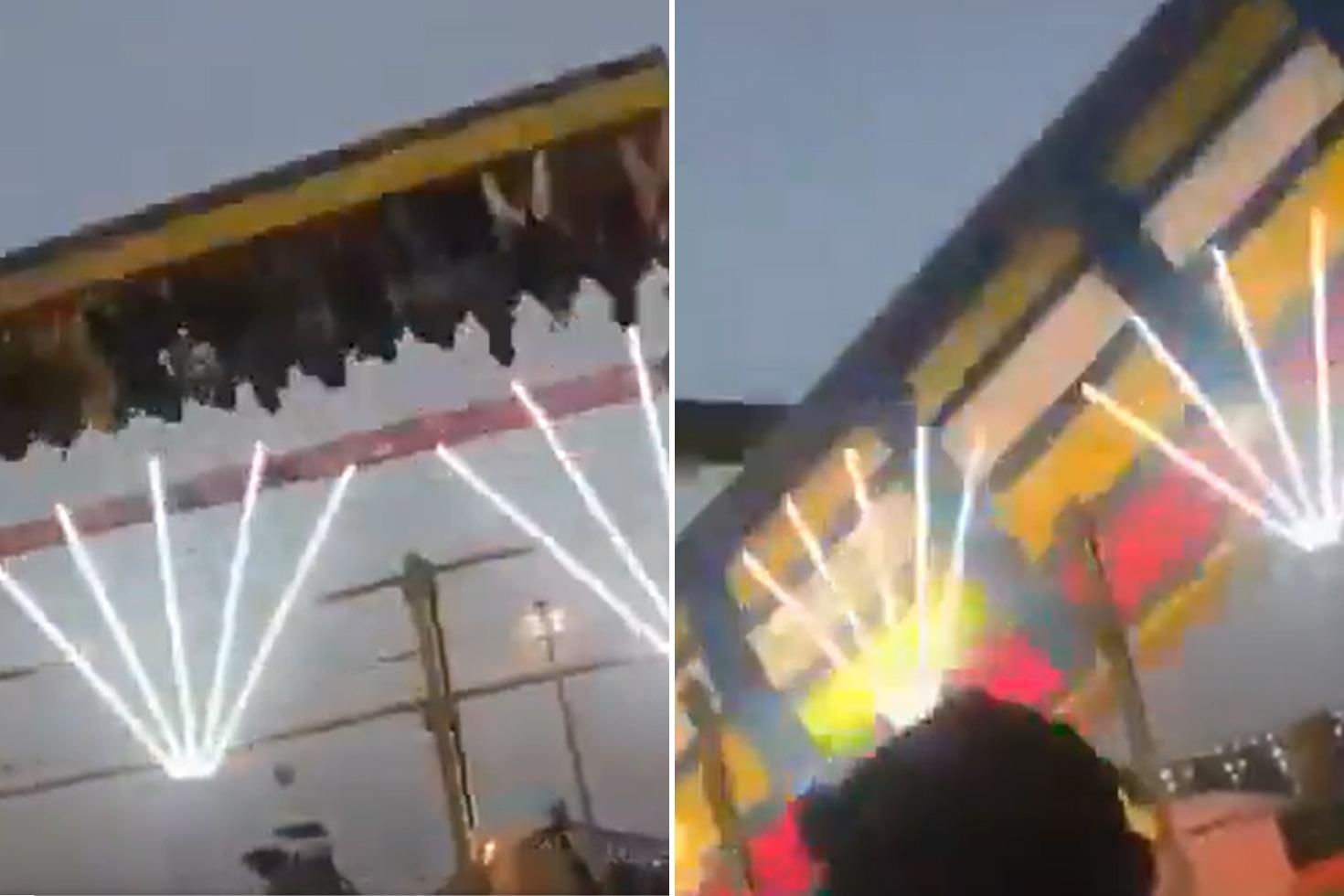 Eğlence aracı değil ölüm tuzağı Dev salıncak kırıldı, ölü ve yaralılar var