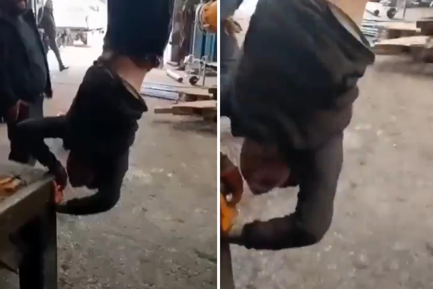 Ankara’da zihinsel engelli kişiyi vince bağlayan 4 şüpheli yakalandı