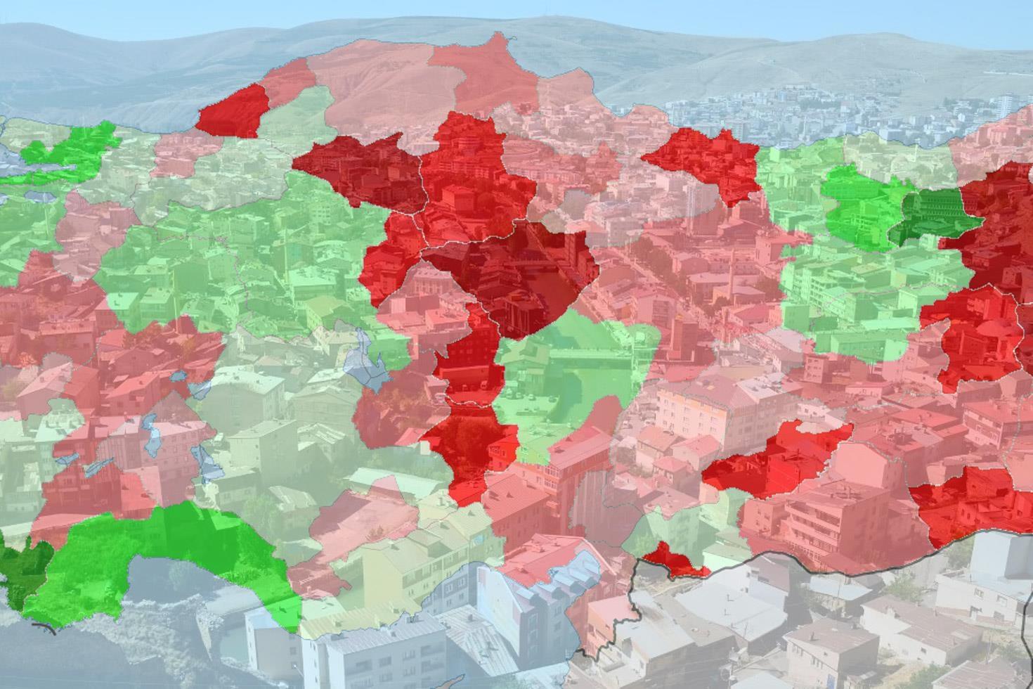 TÜİK güncel verileri açıkladı: İşte nüfusu en az olan 5 ilimiz