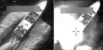 Bu resmen yargısız infaz! Gemiyi havaya uçurup görüntüyü yayınladılar