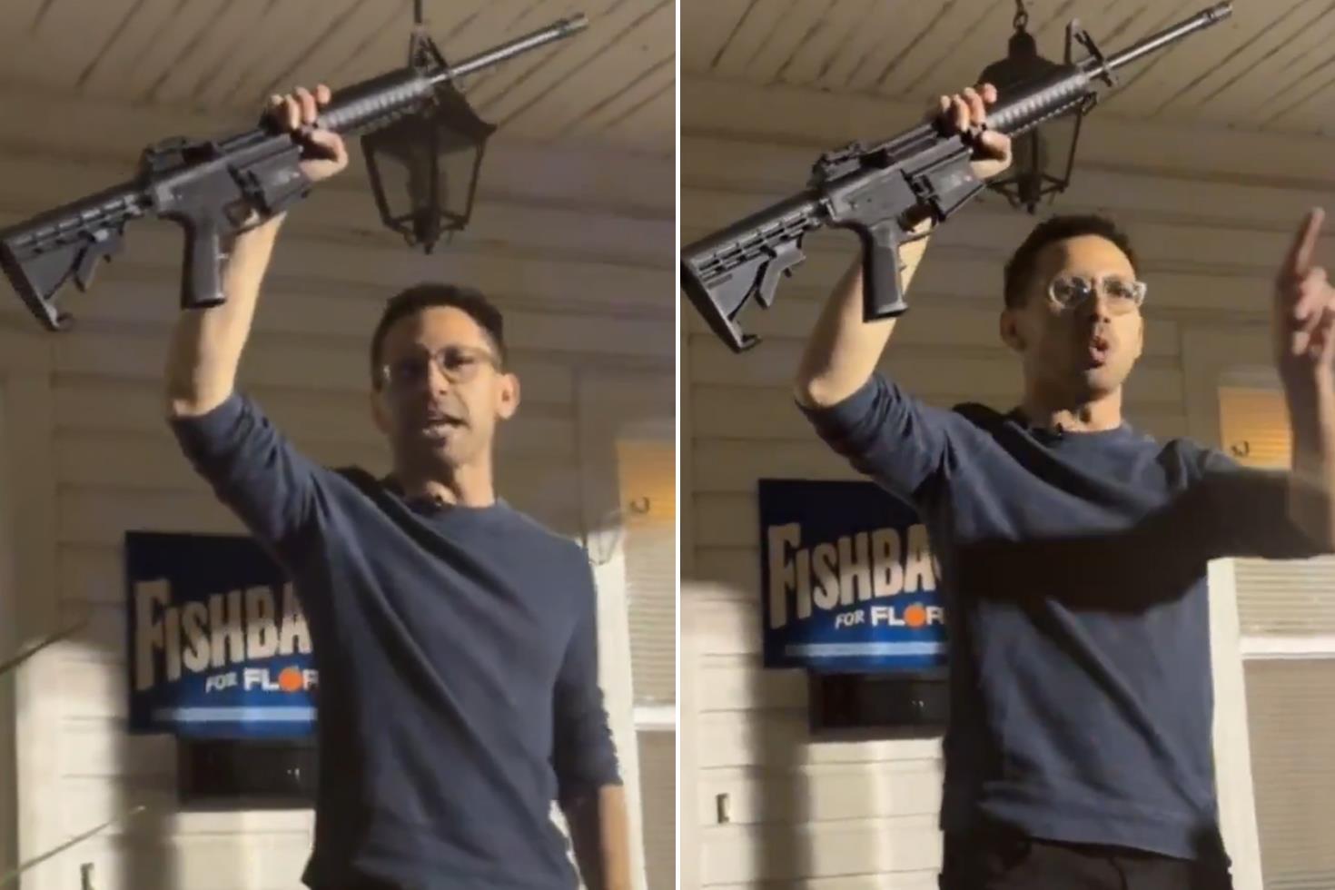 İsrail resti hayatını kabusa çevirdi: Bizi tehdit ederseniz, sizi AR-15 ile vuracağız