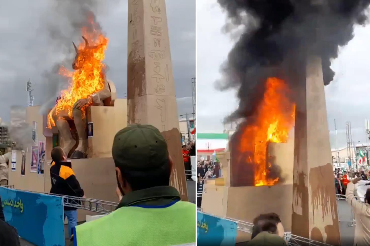 Komşu ülkede kaydedilen görüntü dünya gündemine bomba gibi düştü