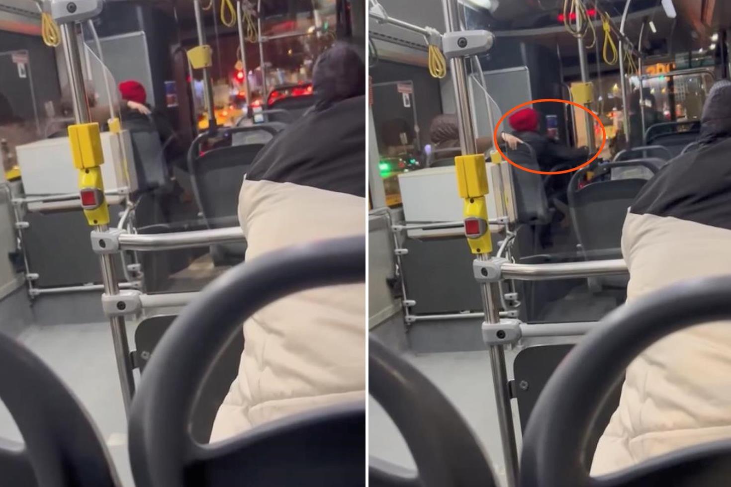 İETT otobüsünde tansiyon yükseldi: Bir düğmeye basacaksın