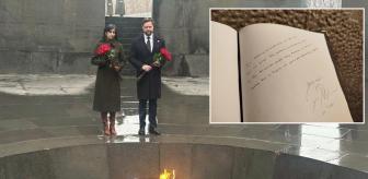 Trump'ın sağ kolunun sözde soykırım anıtı ziyaretinde geri vites