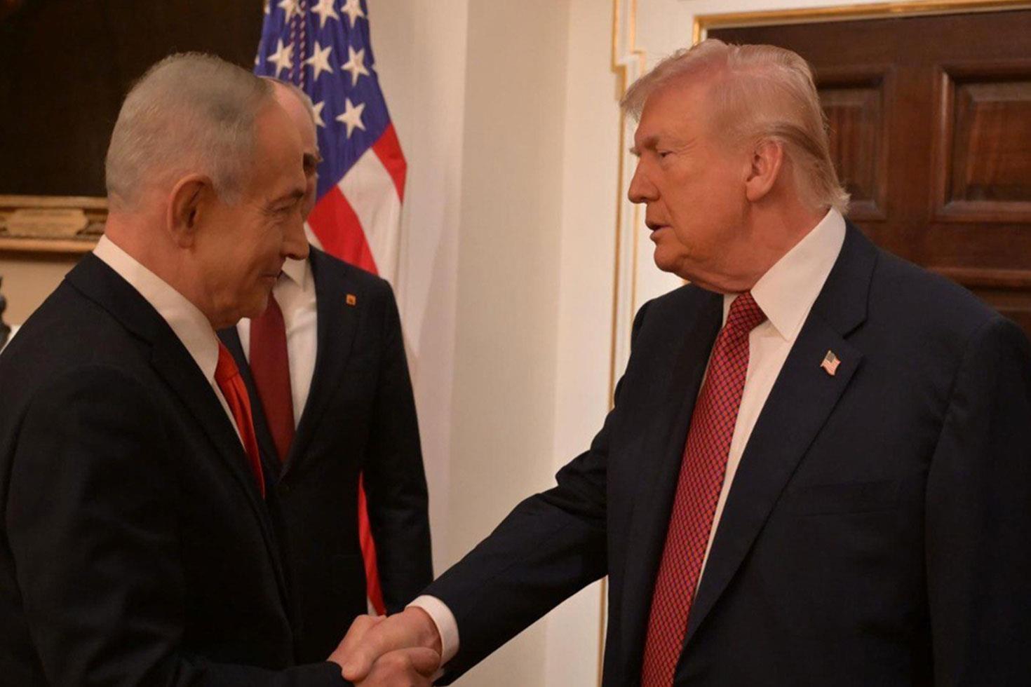Trump’tan açıklama geldi Netanyahu Beyaz Saray’dan eli boş dönüyor