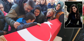 Fatma öğretmene acı veda! Oğlunun hareketi herkesi ağlattı