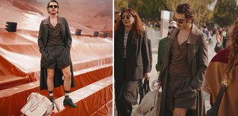 Ünlü oyuncunun Paris Moda Haftası tarzı çok konuşuldu