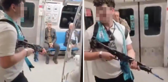 İstanbul'da metroda skandal görüntüler