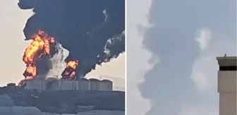 Bir petrol merkezini daha bu hale getirdiler