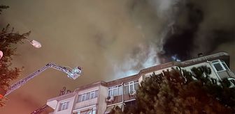 Üsküdar'da korkutan yangın! Ekipler seferber oldu