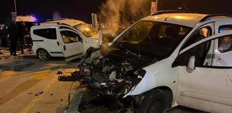 AVM önündeki kavşakta zincirleme kaza! Can pazarı yaşandı