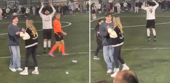 İşte öldürülen genç futbolcunun yeni görüntüleri