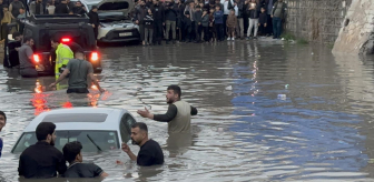 Görüntüler komşudan! Tamamen suya gömüldüler