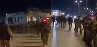 Türkiye'nin yanı başında olay görüntü