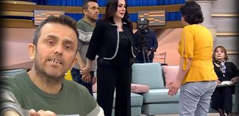 Canlı yayında kriz! Eşinden dayak yiyen Hasan kaçacak yer aradı