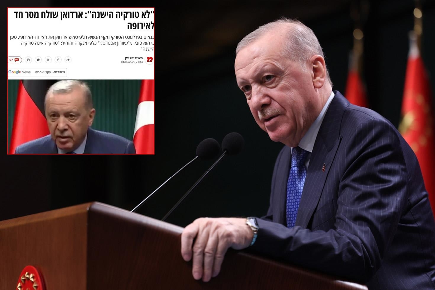 O sözleri dünya basınında! İsrail gazetesinin manşetine bakın 