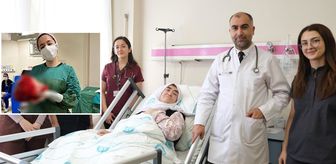 Saniye Nine'nin göğsünden çıkana doktorlar bile inanamadı! 