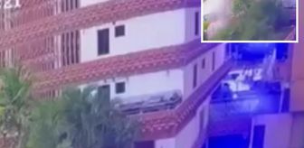Saniyeler içinde yerle bir oldu