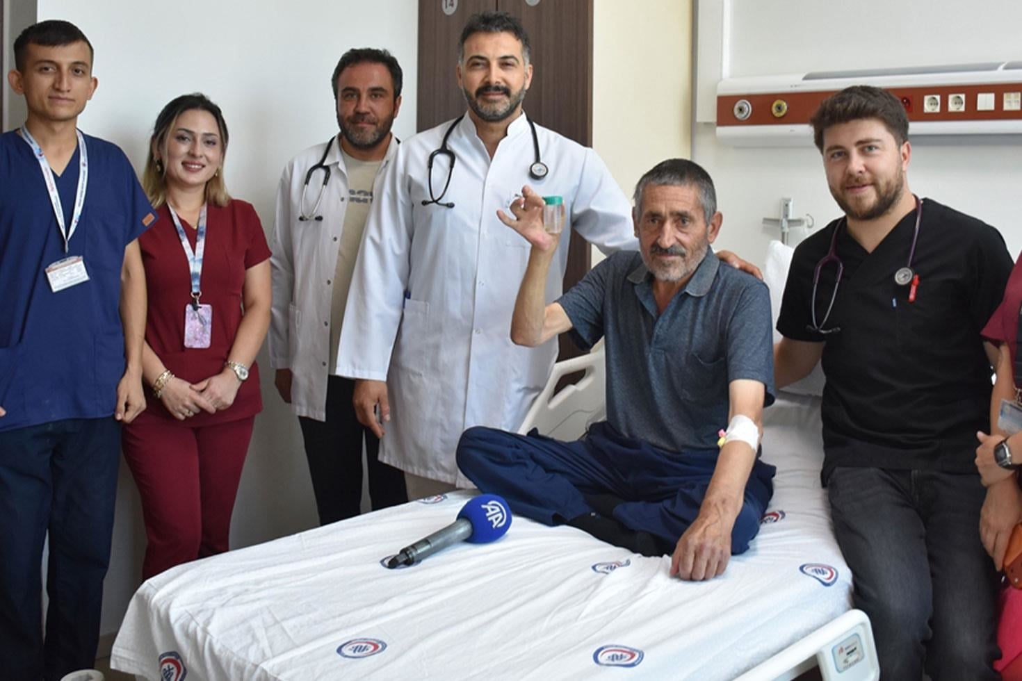 Öksürük şikayetiyle gitti, sonuç doktorları bile şaşkına çevirdi