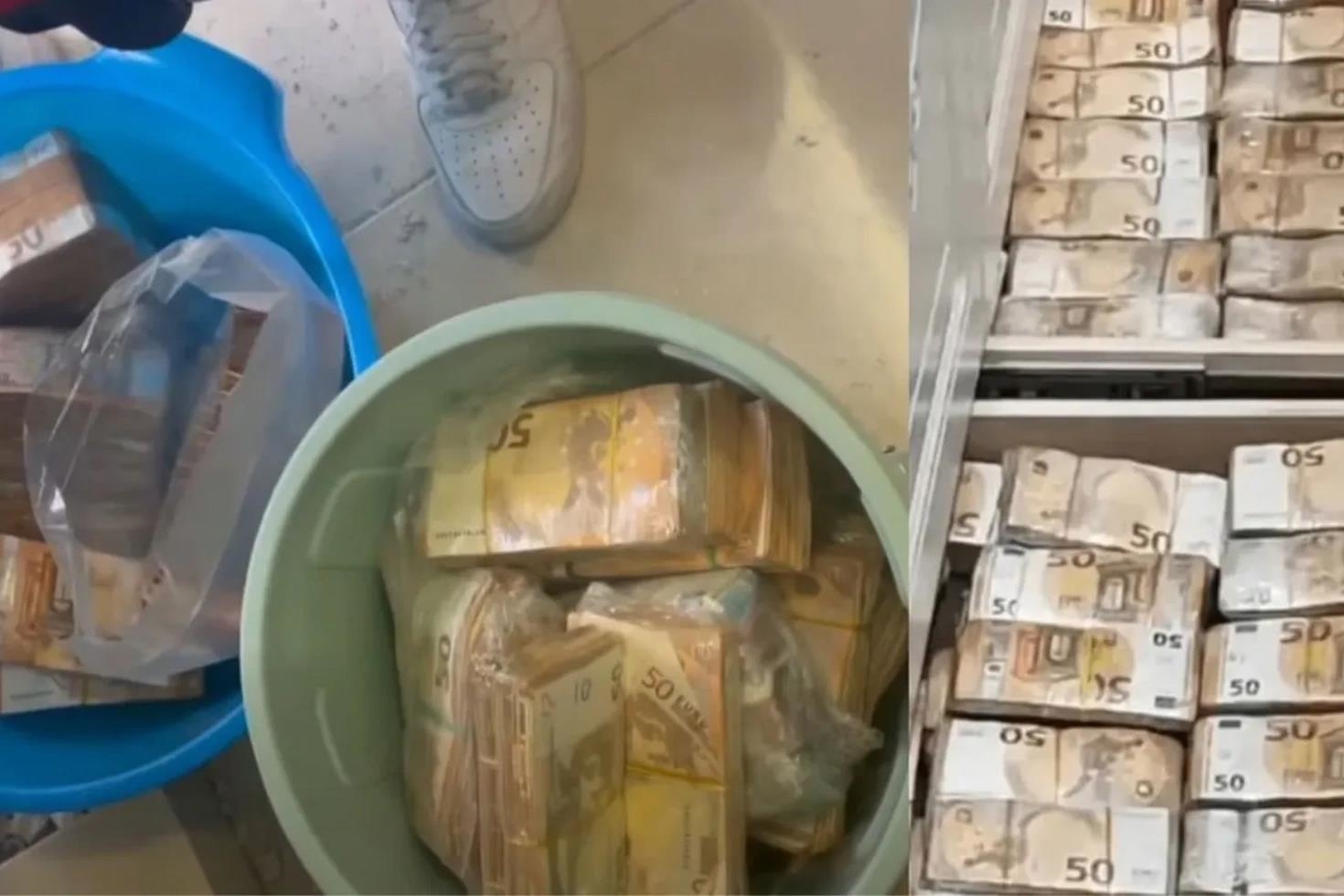 Ev değil banka! Duvarlardan bile para fışkırdı