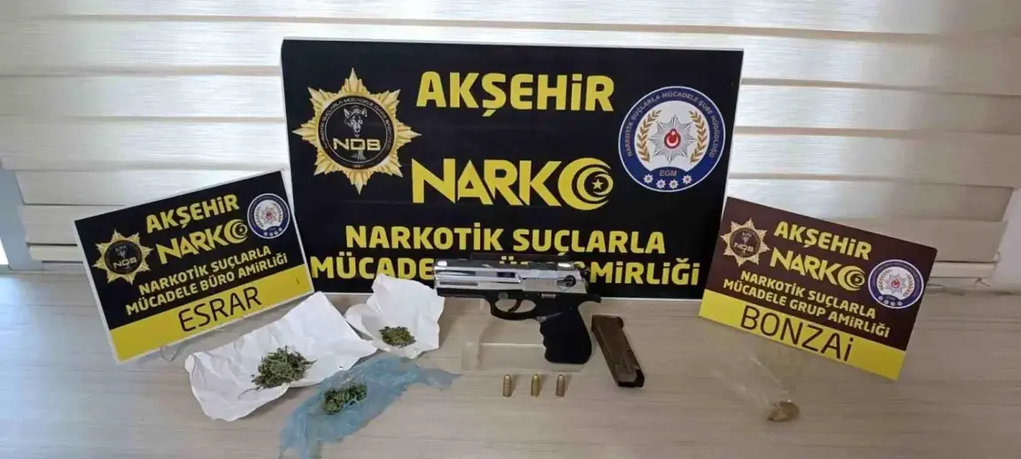 Akşehir'de Asayiş ve Trafik Denetimlerinde Çok Sayıda Suçlu Yakalandı