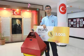 Türk Öğrencinin Robotu 386 Proje Arasında Birinci Oldu