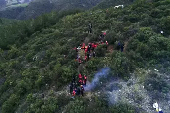 Mağaradaki Kurtarma Anları Havadan Görüntülendi