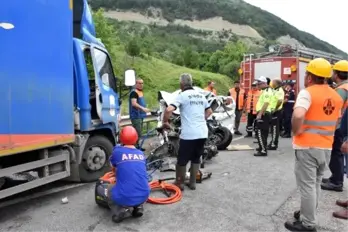 Sinop'ta kaza: 2 kişi öldü, 1 kişi yaralandı