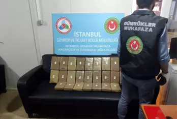 Ambarlı Limanı'nda 90 kilo kokain ele geçirildi