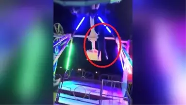 Lunaparkta emniyet kemeri kopan kadın ölümden döndü