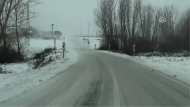 Kar Yağışı Yaşamı Olumsuz Etkiliyor - Kırklareli /