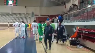 A Milli Futsal Takımı'nın Moldova Ile Oynadığı Hazırlık Maçı