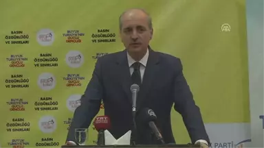 Kurtulmuş: 'Egemenliğin, Kayıtsız Şartsız Millette Olduğu Bir Türkiye'yi Inşa Ediyoruz'