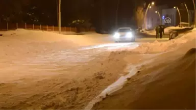 Soğuk Hava Nedeniyle Bazı Araçların Yakıt Deposu Dondu