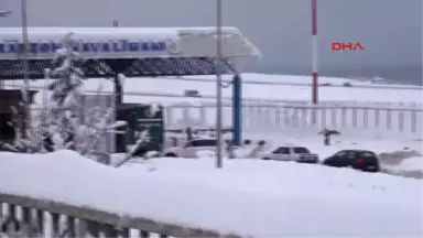 Trabzon'da Kar Yağışı Hayatı Olumsuz Etkiledi