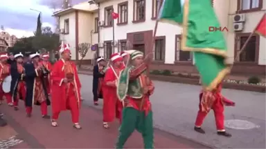 Antalya Asker Adaylarına Mehterli Uğurlama