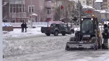 Erzurum Doğu'da Kar Çilesi