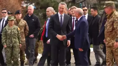 NATO Genel Sekreteri Stoltenberg Kosova'da