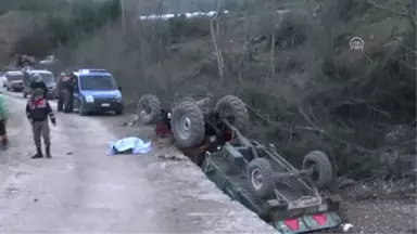 Devrilen Traktörün Altında Kalan Sürücü Öldü - Antalya