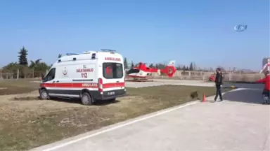 Ambulans Helikopterler 3 Günlük Bebek İçin Havalandı