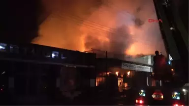 Konya - Orman Ürünleri Üretimi Yapan Işyeri Yangında Kül Oldu